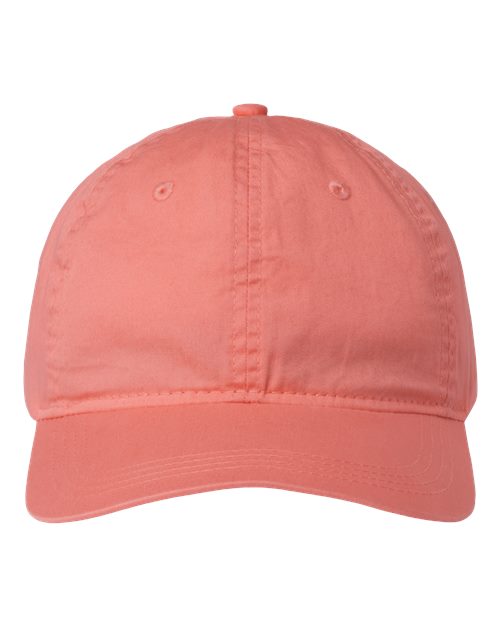 The Game Ultralight Cotton Twill Cap - The Game GB510 Melon Adjustable