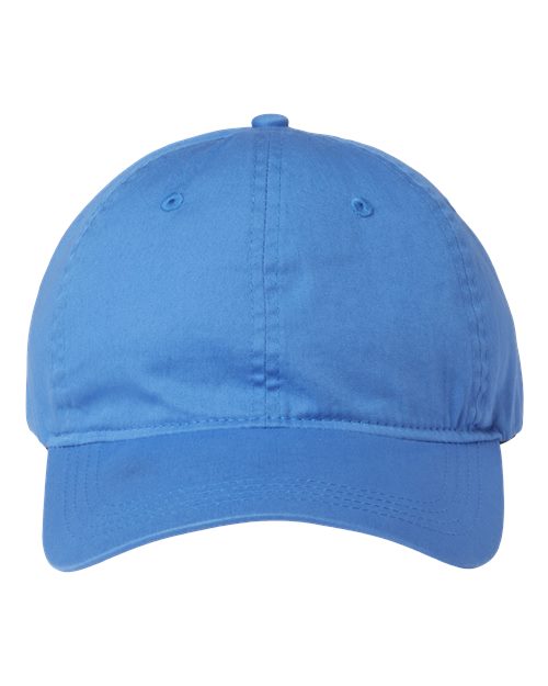 The Game Ultralight Cotton Twill Cap - The Game GB510 Slate Adjustable