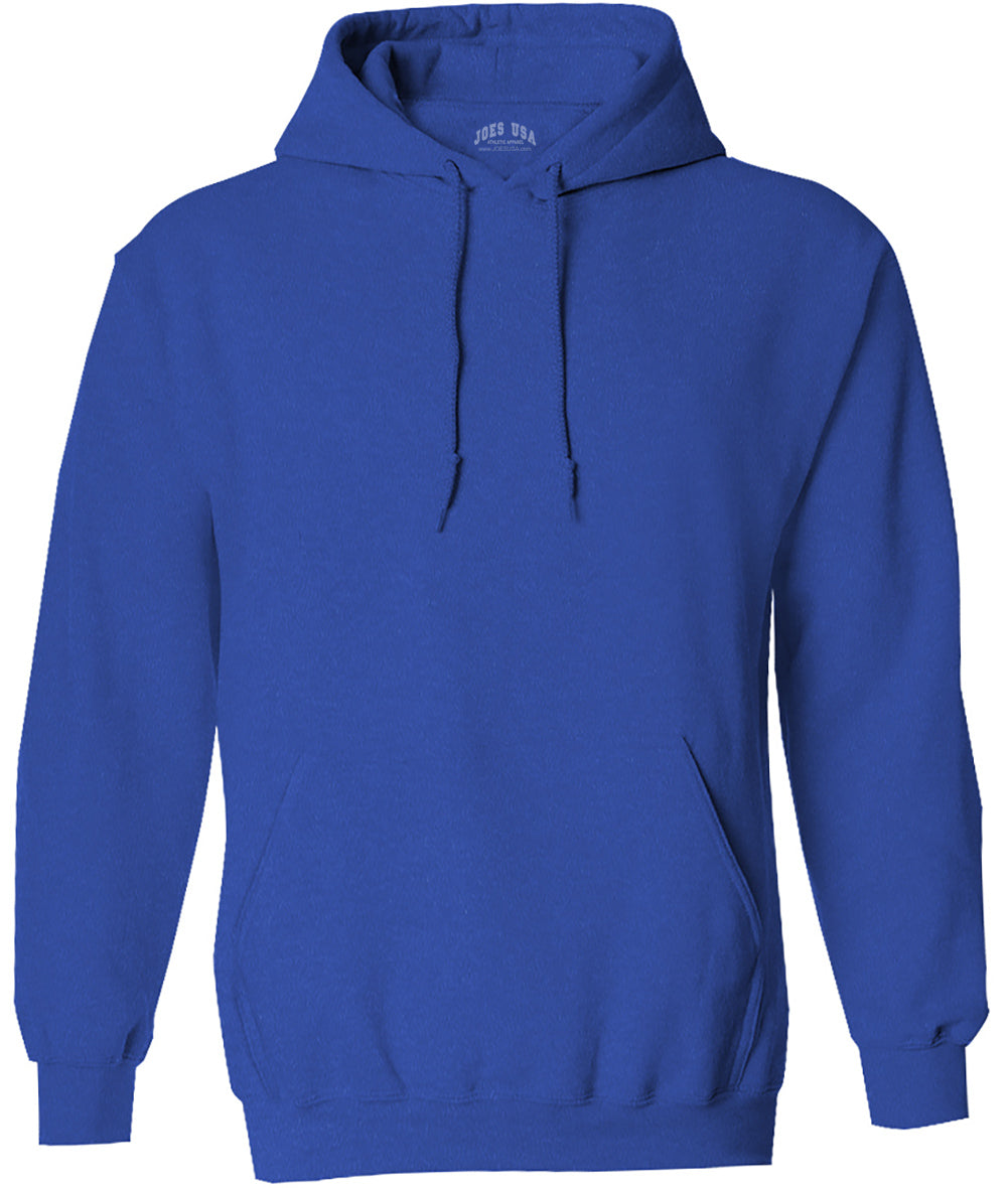Joe's USA Men's Hoodies Soft & Cozy Hooded Sweatshirts in 72 Colors:Sizes S-6XL and Tall sizes: LT-4XLT