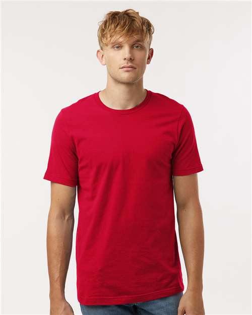Tultex Combed Cotton T-Shirt - Red - Tultex 602 Red XS Short Sleeve T-Shirts