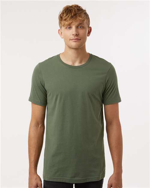 Tultex Combed Cotton T-Shirt - Tultex 602 Military Green XS Short Sleeve T-Shirts