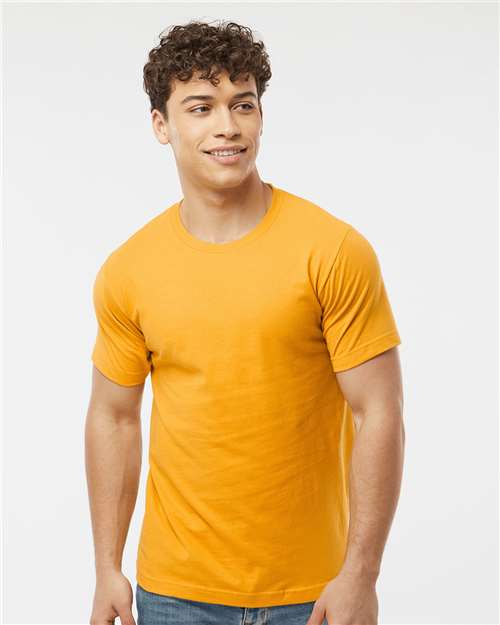 Tultex Unisex Fine Jersey T-Shirt - Gold - Tultex 202 Gold XS Short Sleeve T-Shirts