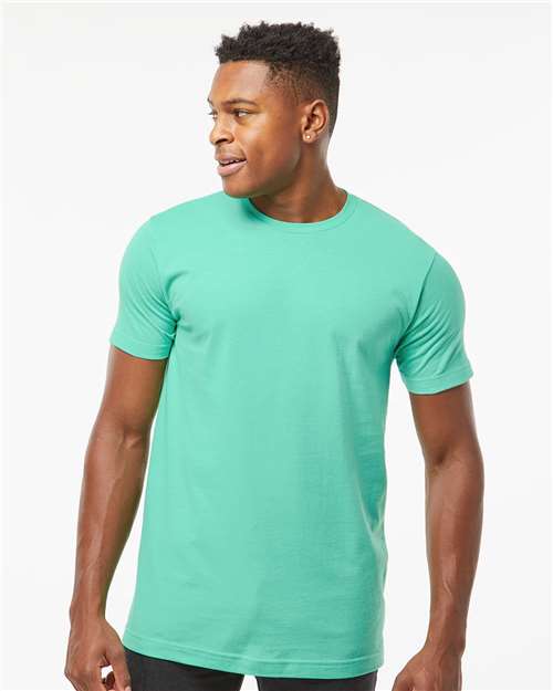 Tultex Unisex Fine Jersey T-Shirt - Mint - Tultex 202 Mint XS Short Sleeve T-Shirts