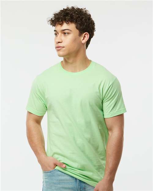 Tultex Unisex Fine Jersey T-Shirt - Neo Mint - Tultex 202 Neo Mint XS Short Sleeve T-Shirts