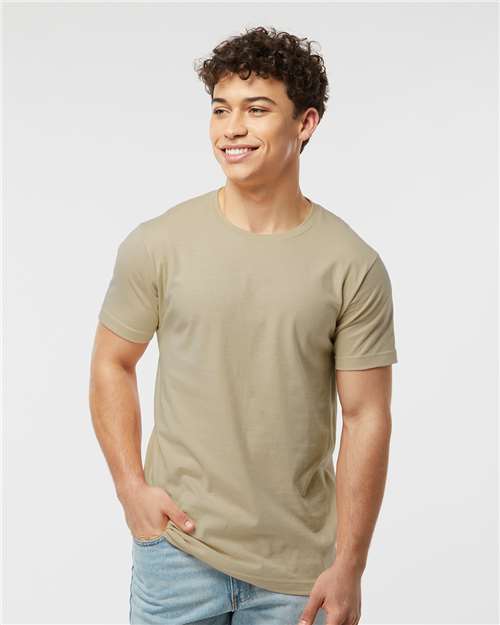 Tultex Unisex Fine Jersey T-Shirt - Sand - Tultex 202 Sand XS Short Sleeve T-Shirts