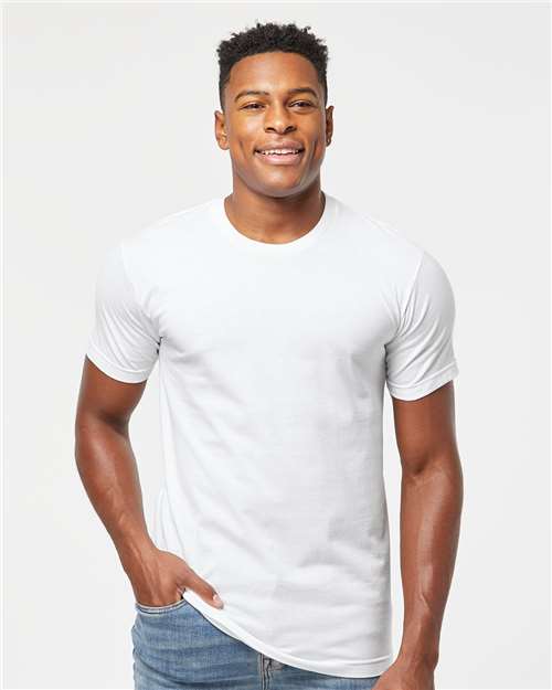 Tultex Unisex Fine Jersey T-Shirt - White - Tultex 202 White XS Short Sleeve T-Shirts
