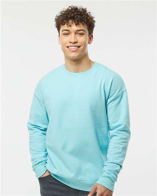 Tultex Unisex Fleece Crewneck Sweatshirt - Tultex 340 Purist Blue XS Crewneck Sweatshirts