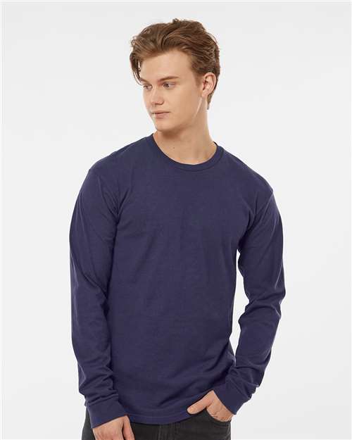 Tultex Unisex Heavyweight Jersey Long Sleeve T-Shirt - Tultex 291 Inked India S Long Sleeve T-Shirts