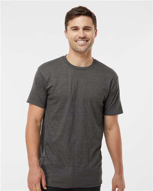 Tultex Unisex Heavyweight Jersey T-Shirt - Tultex 290 Heather Charcoal XS Short Sleeve T-Shirts