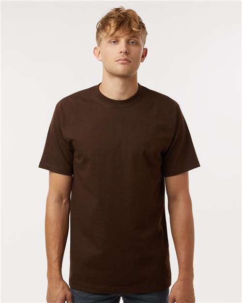 Tultex Unisex Heavyweight Street T-Shirt - Tultex 299 Brown S Short Sleeve T-Shirts
