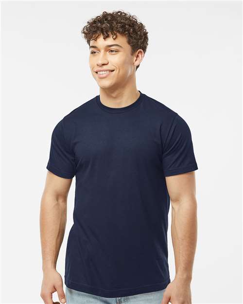 Tultex Unisex Poly - Rich T-Shirt - Navy - Tultex 241 Navy XS Short Sleeve T-Shirts