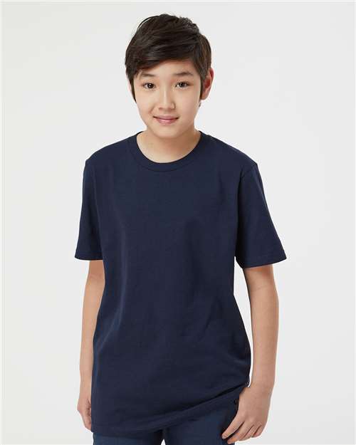 Tultex Youth Heavyweight Jersey T-Shirt - Tultex 295 Navy XS Short Sleeve T-Shirts