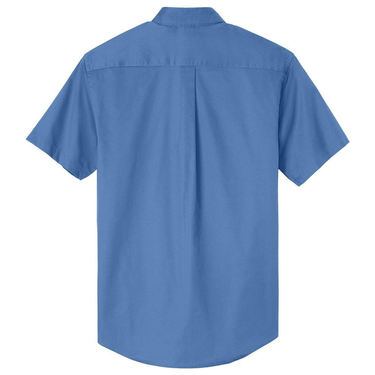 Wholesale Men’s Short-Sleeve Easy-Care Button-Up Shirt | Professional Uniform Shirt for Offices, Restaurants & Schools