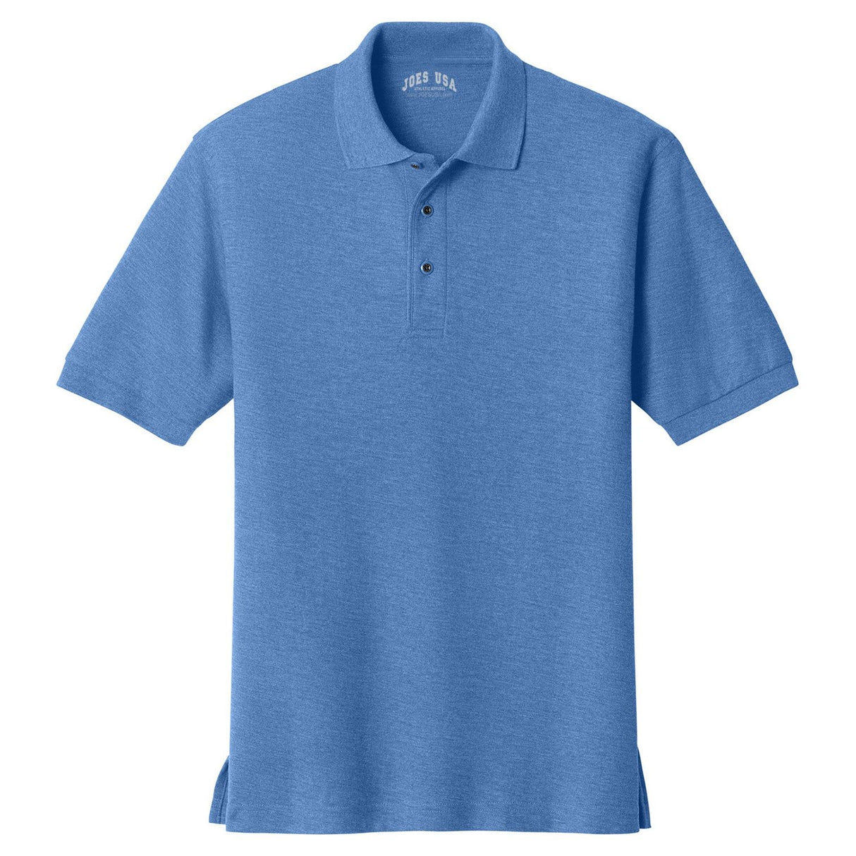 Mens Classic Silk Touch Polo Shirts in 36 Colors and Sizes: XS-6XL-UltramarineBlue Polos/Knits Joe's USA Ultramarine Blue X-Small