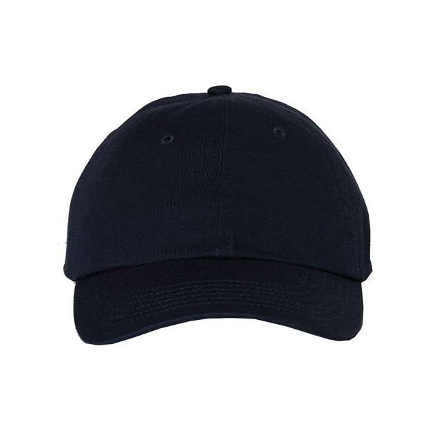Valucap Bio - Washed Chino Twill Cap - Valucap VC350 Navy Adjustable Hats