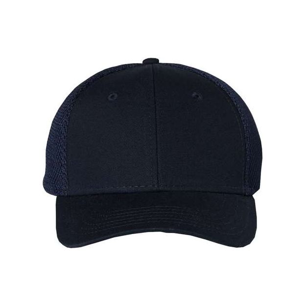 Valucap Spacer Mesh - Back Cap - Valucap 3200 Navy Adjustable Hats