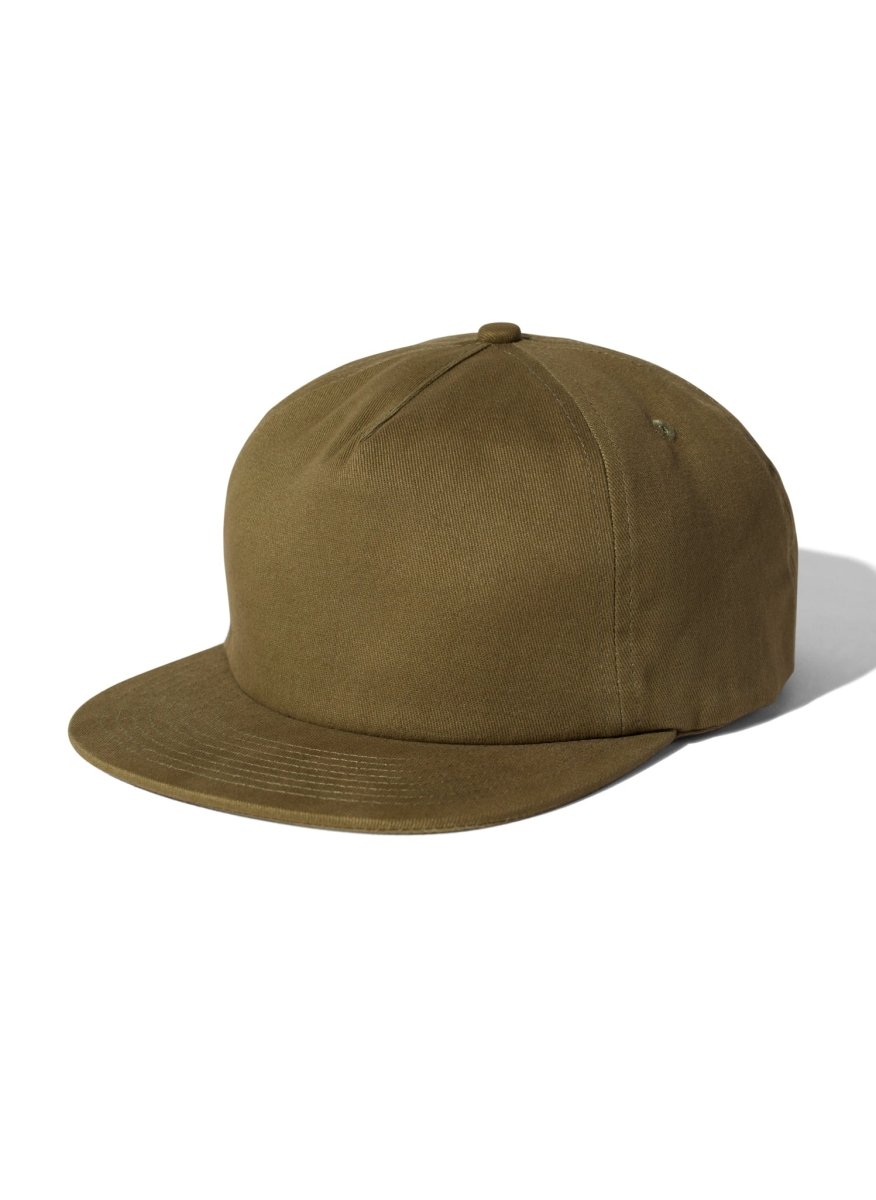 WELD 5 - Panel Brushed Cotton Hat CACTUS GREEN Hats