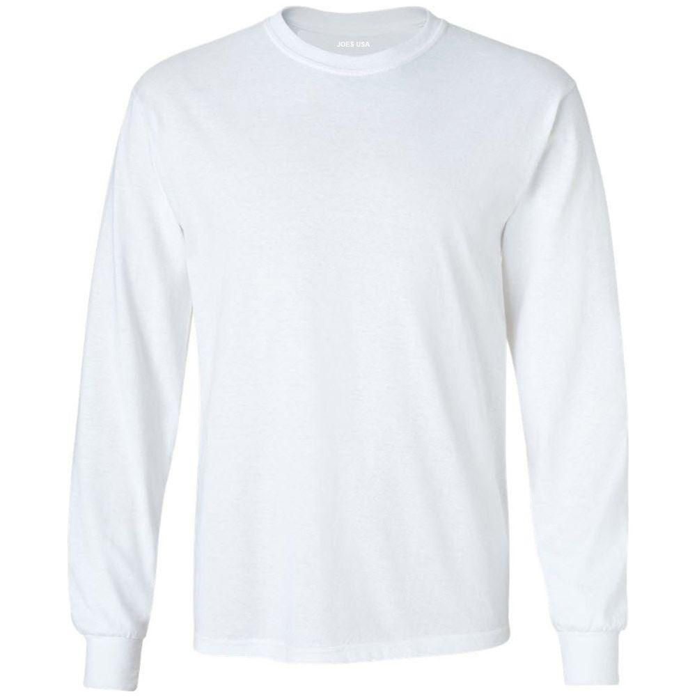 Joe's USA Men's Long Sleeve Heavyweight Cotton T-Shirts in Regular, Big & Tall T-Shirts Joe's USA