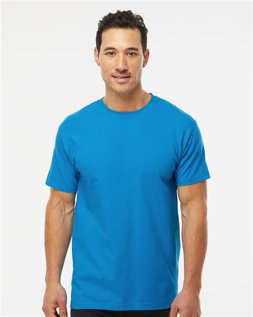 Wholesale Men's 5oz Soft Touch Cotton T-Shirt Maroon S Short Sleeve T-Shirts