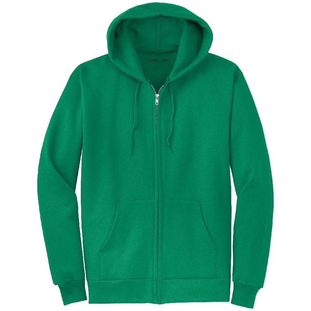 Wholesale Mens Heavy Blend Full - Zip Hooded Sweatshirt Heather Royal S Zip Hoodies