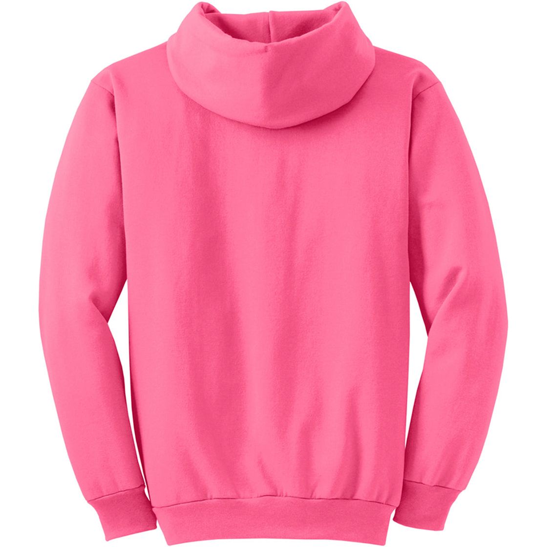 Wholesale Mens Heavy Blend Full - Zip Hooded Sweatshirt Neon Pink S Zip Hoodies