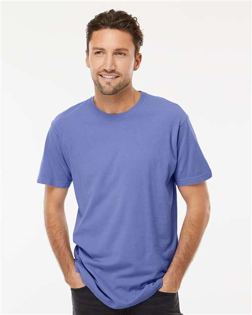 Wholesale Unisex Vintage Garment - Dyed T-Shirt Periwinkle S Short Sleeve T-Shirts