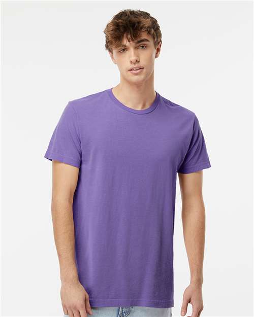 Wholesale Unisex Vintage Garment - Dyed T-Shirt Violet S Short Sleeve T-Shirts