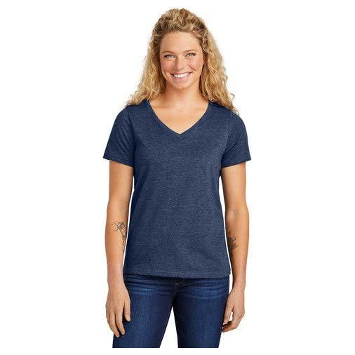 Women’s Daily V - Neck Tee Athletic Heather X - Small Short Sleeve T-Shirts