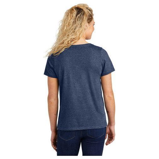 Women’s Daily V - Neck Tee Athletic Heather X - Small Short Sleeve T-Shirts