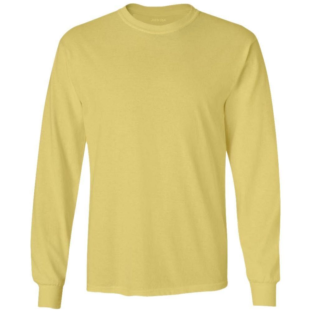 Joe's USA Men's Long Sleeve Heavyweight Cotton T-Shirts in Regular, Big & Tall T-Shirts Joe's USA