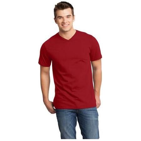 Young Mens Very Important Tee V - Neck X - Small Classic Red Short Sleeve T-Shirts