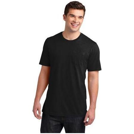 Young Mens Very Important Tee with Pocket Black 3X - Large Short Sleeve T-Shirts