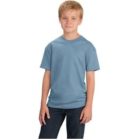 Youth Essential T-Shirt Youth X - Small Stonewashed Blue Short Sleeve T-Shirts