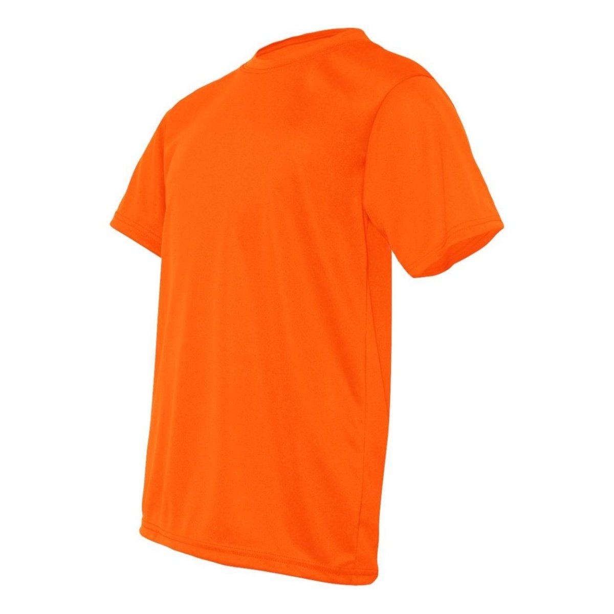 Youth Short Sleeve Performance T-Shirt Safety Orange Large Short Sleeve T-Shirts