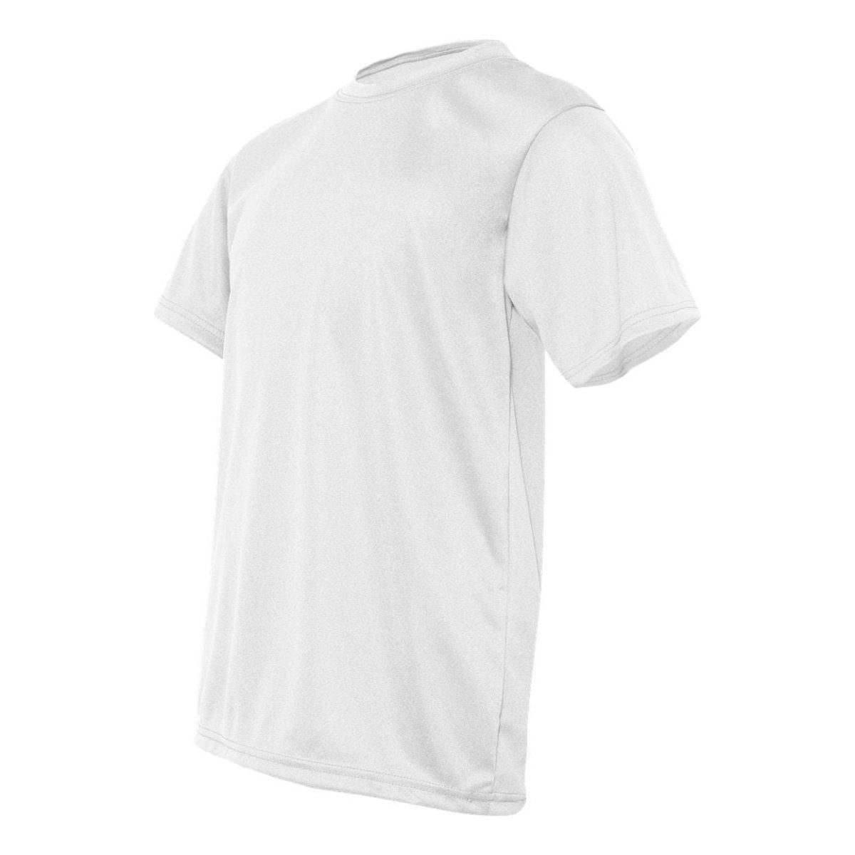 Youth Short Sleeve Performance T-Shirt White Small Short Sleeve T-Shirts