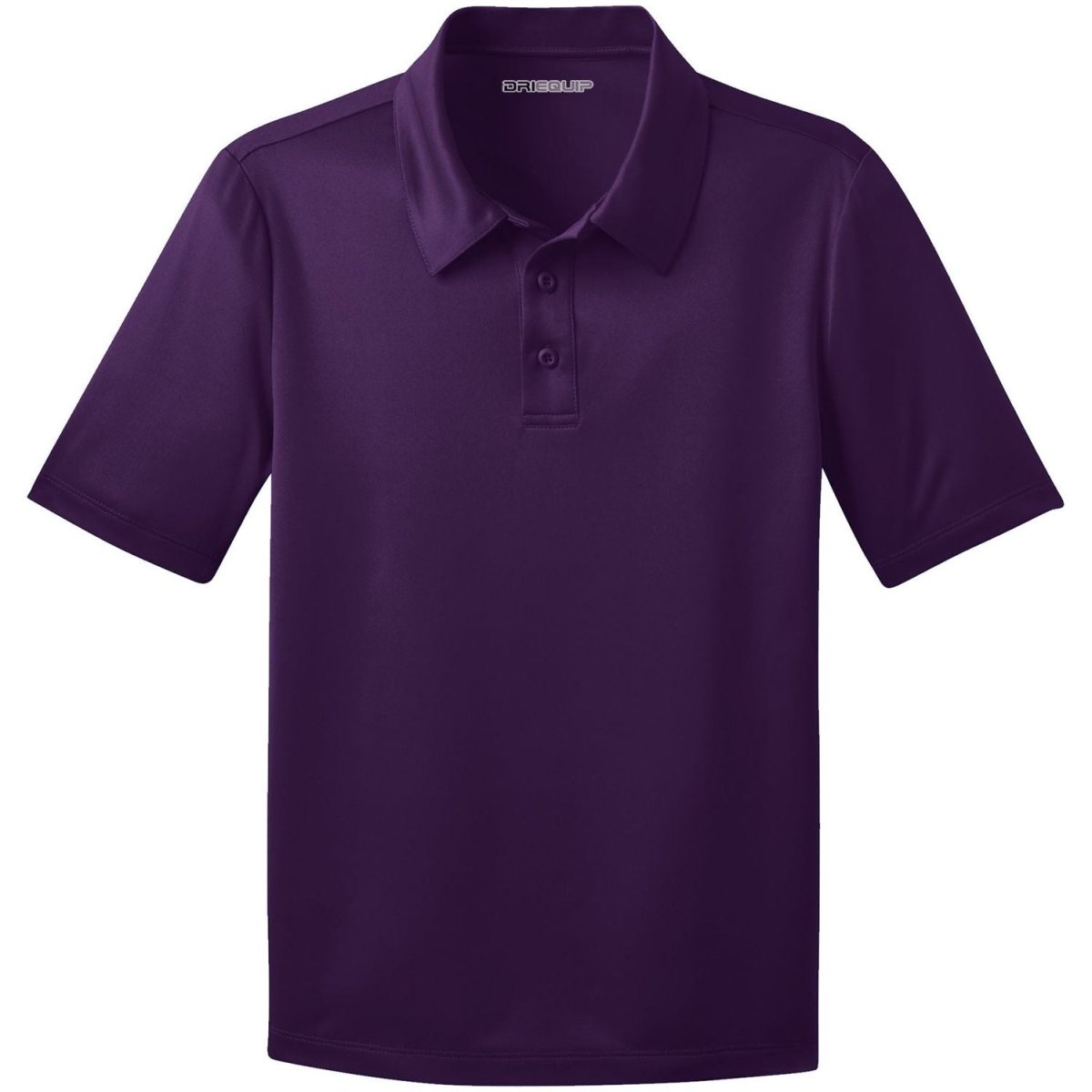 Youth Silk Touch™ Performance Polo Bright Purple Youth X - Small Polos/Knits