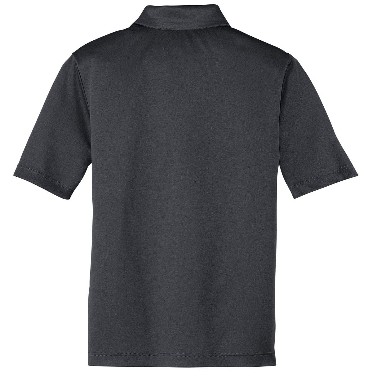 Youth Silk Touch™ Performance Polo Steel Grey Youth X - Small Polos/Knits