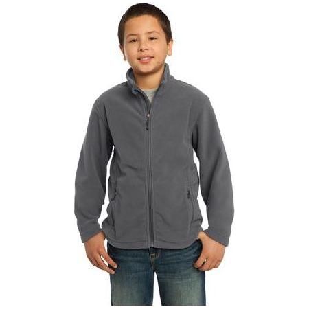 Youth Value Fleece Jacket Iron Grey Youth Small Fleece Jackets