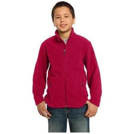 Youth Value Fleece Jacket True Red Youth Small Fleece Jackets
