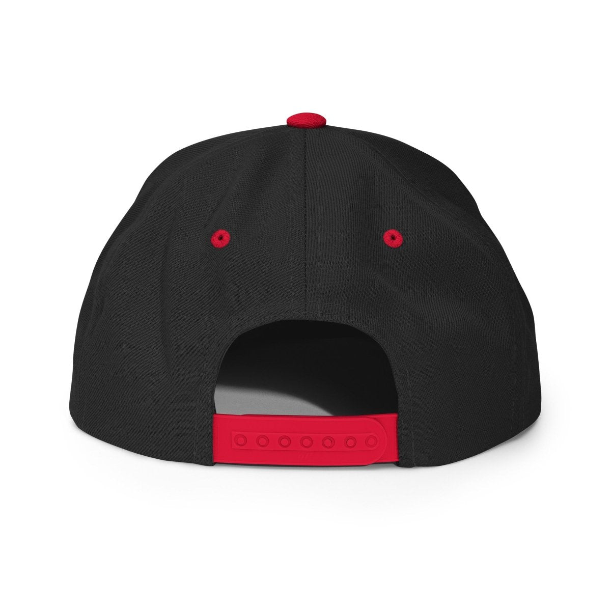 YP Classics 6089M | Create Your Own Custom Snapback Hat Black/ Red