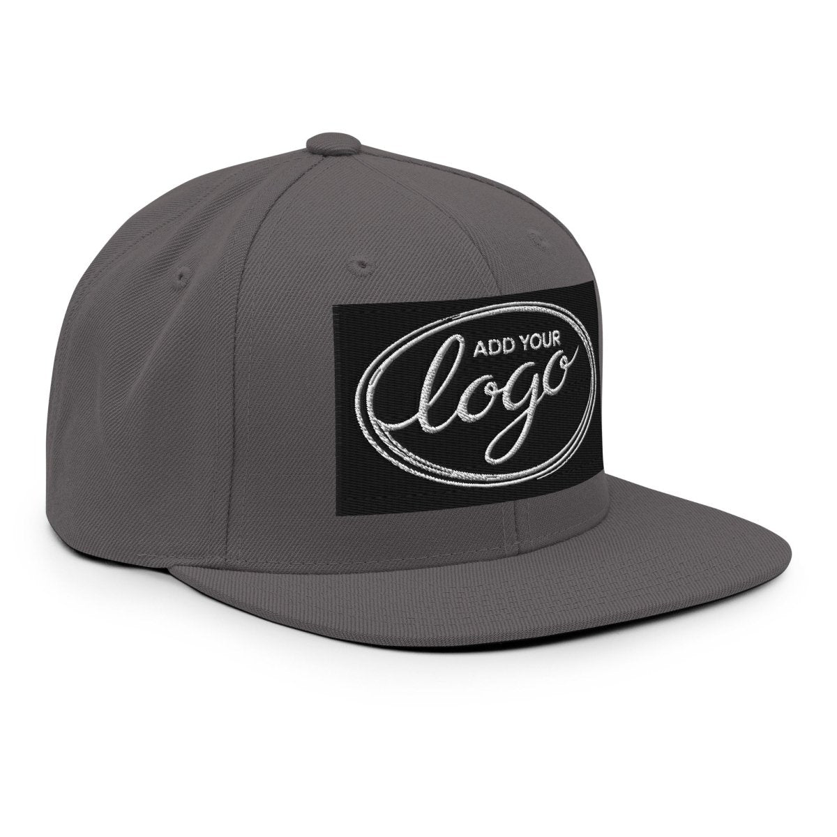 YP Classics 6089M | Create Your Own Custom Snapback Hat Dark Grey