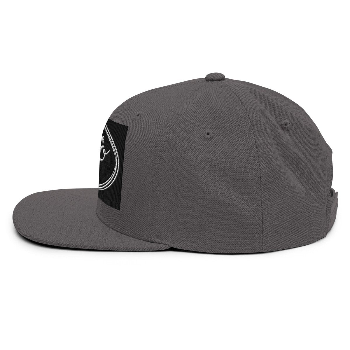 YP Classics 6089M | Create Your Own Custom Snapback Hat Dark Grey