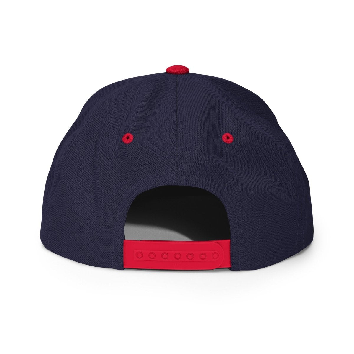 YP Classics 6089M | Create Your Own Custom Snapback Hat Navy/ Red