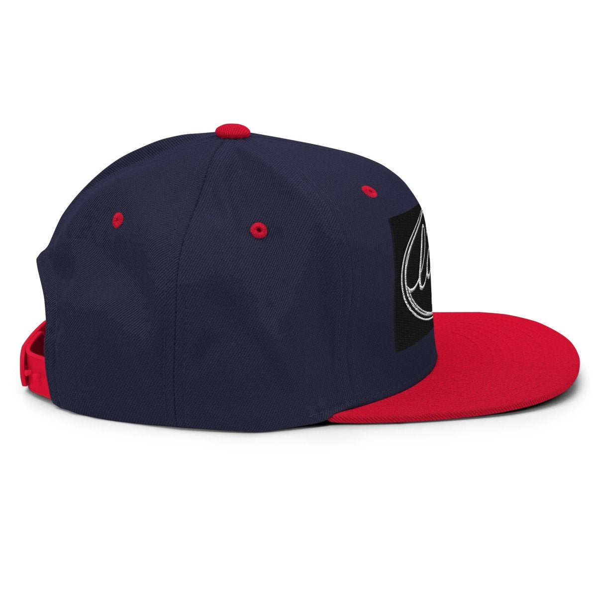 YP Classics 6089M | Create Your Own Custom Snapback Hat Navy/ Red