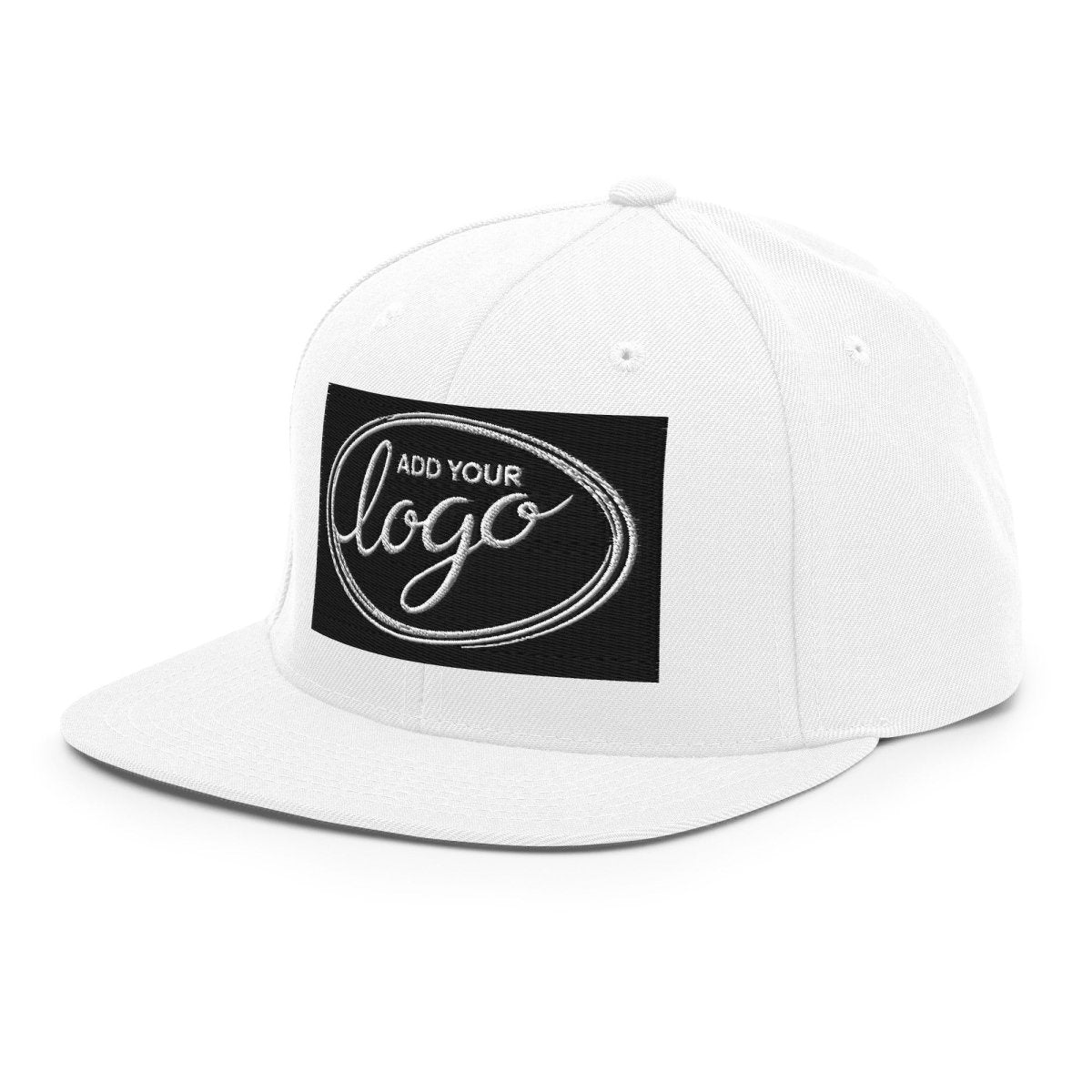 YP Classics 6089M | Create Your Own Custom Snapback Hat White