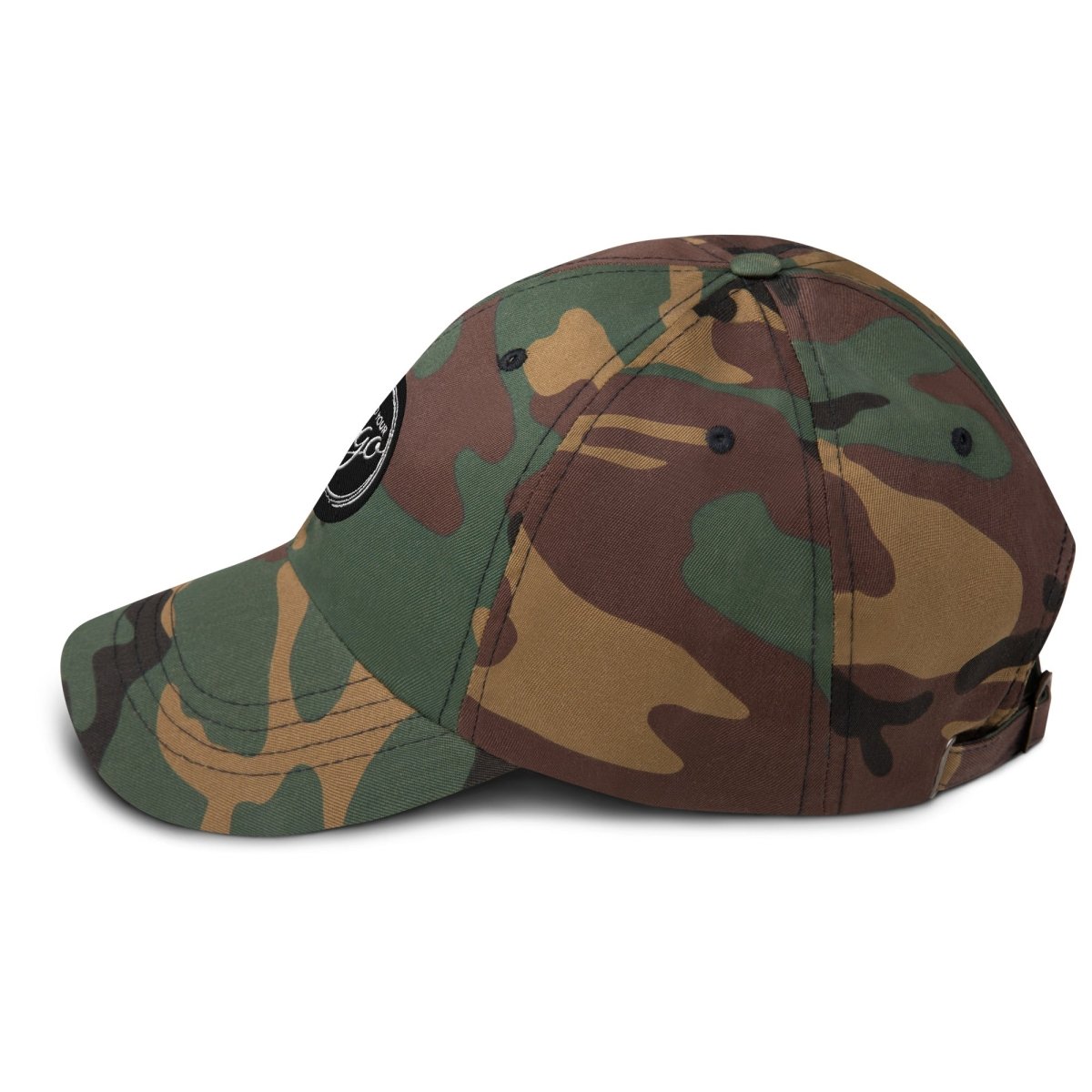 Yupoong 6245CM Dad Hat | Create Your Own Custom Dad Hat Green Camo