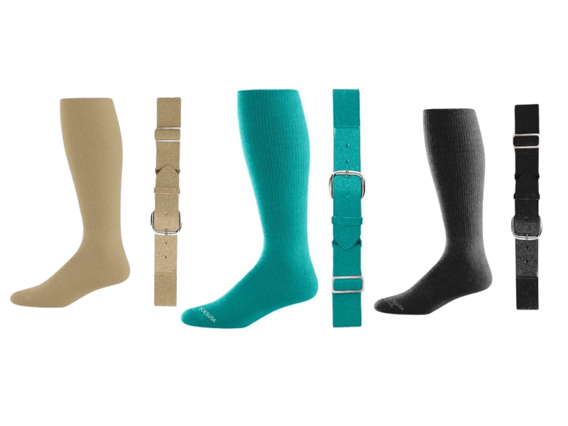 Upgrade Your Game with the Joe's USA - Baseball Socks & Belt Combo Set - Joe's USA