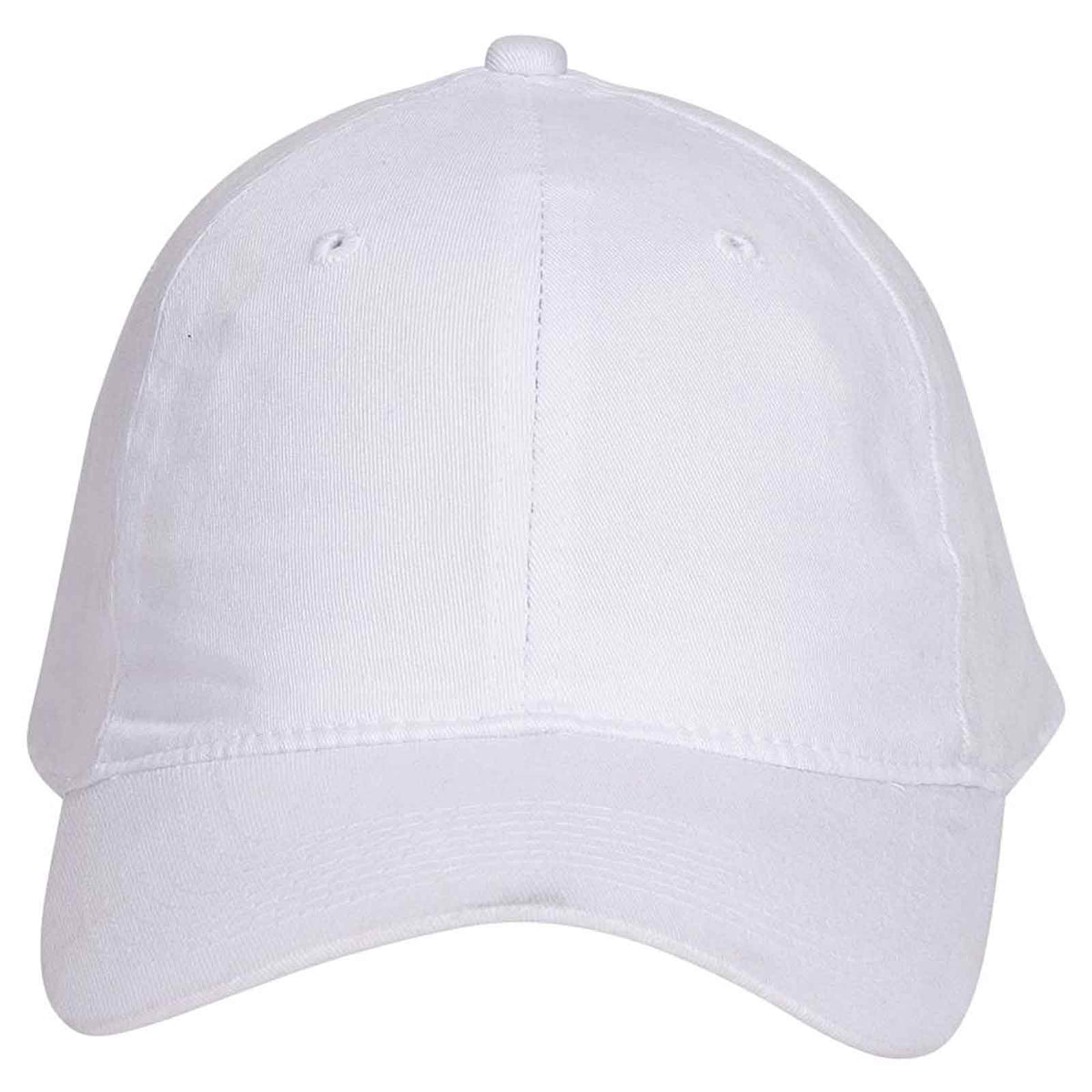 OTTO CAP "OTTO FLEX" 6 Panel Low Profile Dad Hat OTTO 10-271 Otto Cap 016 - White S/M