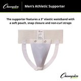 Champion Sports ATHLETIC SUPPORTER, MENS MEDIUM