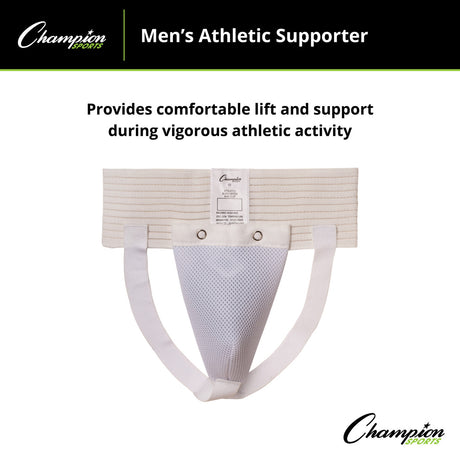 Champion Sports ATHLETIC SUPPORTER, MENS MEDIUM